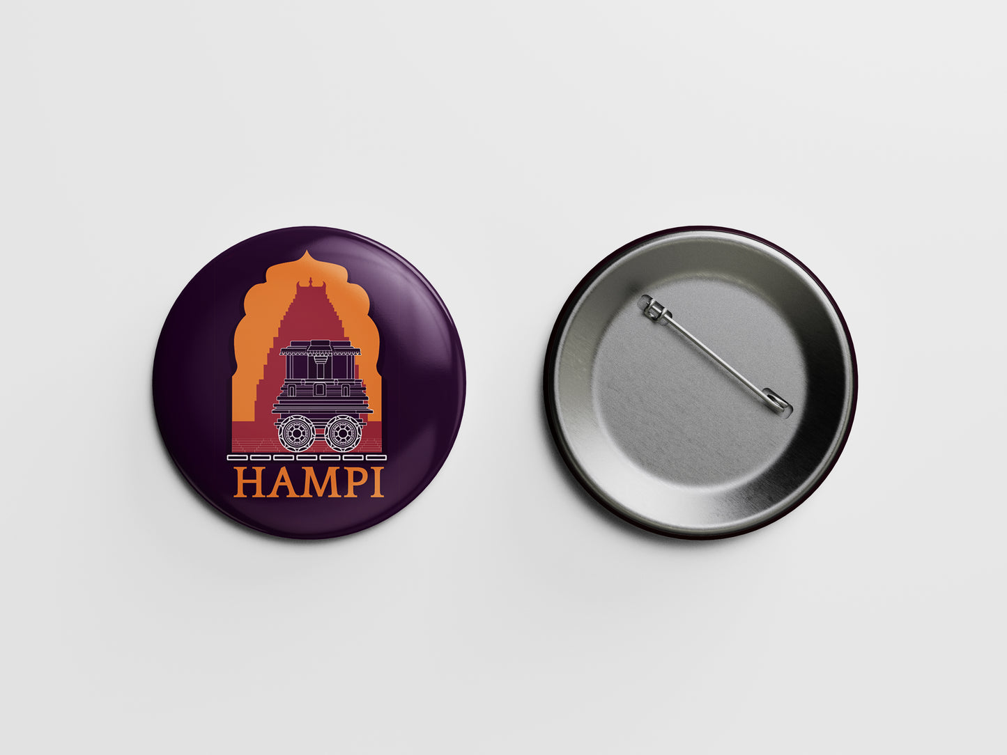 Hampi Badge Magnet