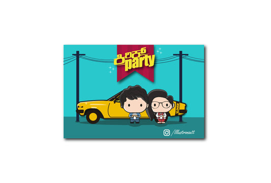 Kirik Party Rectangle Fridge Magnet